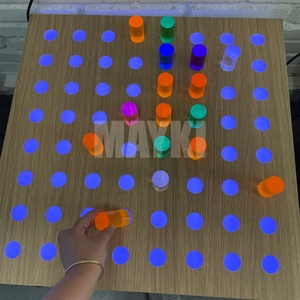 Table lumineuse LED d'exploration sensorielle avec commande par bouton, outil d'apprentissage pour enfants, table lumineuse pour une expérience sensorielle apaisante - Product Image 5