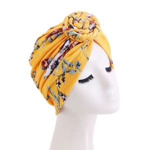 Vente en gros, expédition immédiate : Turban pour femme, motif imprimé, style africain, bonnet pré-noué à nœud torsadé, pour l'extérieur - Product Image 5