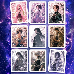 Impression d'art d'anime japonais, carte de collection, boîte mystère, jeu de table, affiches Giclée, décoration murale et de bureau, cadeau - Product Image 1