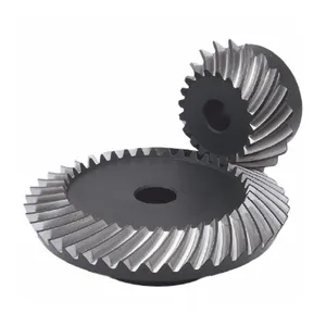 Cnc Micro Straight And Spiral Teeth Gears Pinion Hypoid Small Bevel Gear