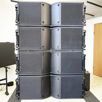 K210 Système de sonorisation professionnel Line Array Système de haut-parleurs d'extérieur double Line Array 10 pouces Boîte de haut-parleurs passifs