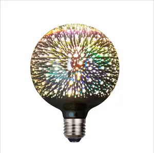 イプシロンE2720vテーブルライトペンダントランプホリデーデコレーション照明ハート型3d花火Led電球3.5wLed電球Acグローブ360