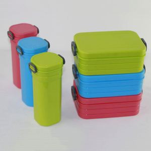 Leakproof Plastic <b>Lunch</b> Box and Water Cup <b>Set</b> Students Outdoor Sports Bento <b>Lunch</b> Box with Water Cup - Product Image 4