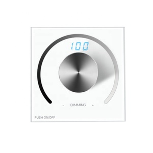 Núm mờ màu duy nhất <span class=keywords><strong>12V</strong></span> 24V cảm ứng Bảng điều chỉnh điều khiển treo tường LED <span class=keywords><strong>dimmer</strong></span> điều khiển cho LED Strip ánh sáng - Product Image 4