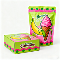 Sacs Cali à fermeture éclair Cr imprimés personnalisés Pochette debout anti-odeur 8e 3.5g 35 7g 1oz 1lb 4x5 3.5 Sacs en mylar avec boîte