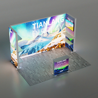 Boîtes lumineuses publicitaires portables économiques, prix de départ, remise en gros