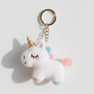 Design personalizzato di piccole dimensioni <span class=keywords><strong>unicorno</strong></span> peluche portachiavi giocattoli Kawaii colorati <span class=keywords><strong>unicorno</strong></span> peluche giocattolo - Product Image 2