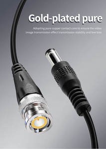 Balun de Video Pasivo Simple RJ45 de 8MP 1080P, Conector CVI TVI BNC, Transmisión de 300M, Entrada de 12-36V, Monitor CCTV 2:1 - Product Image 1