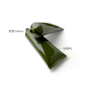 100g Glossy Green Cosmetic Soft <b>Tube</b> Facial Cleanser Hand Cream Disposable Empty Bottle PE Screw Cap Skin Care Squeeze <b>Tube</b> - Product Image 6