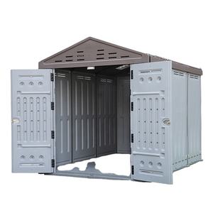 Fácil instalación al aire libre China cobertizo <span class=keywords><strong>de</strong></span> plástico cobertizo <span class=keywords><strong>de</strong></span> jardín impermeable Rubbermaid cobertizo - Product Image 3