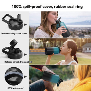 64oz chai nước di động không gian bình khối lượng cao thể thao ngoài trời 64oz bình - Product Image 5