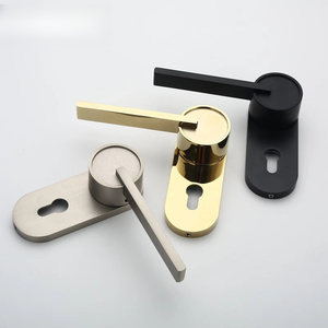 Maniglie <span class=keywords><strong>per</strong></span> <span class=keywords><strong>Porte</strong></span> di Stile OEM a Prezzo Competitivo, Maniglia Interna Nera Simmetrica <span class=keywords><strong>per</strong></span> Ufficio, Meccanismo a Leva, Accessori Hardware - Product Image 6