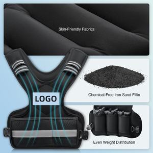 سترة أوزان قابلة للتعديل 4-32 رطل صديقة للبيئة متينة خفيفة الوزن لليوغا والبيلاتس والتمارين القلبية وتقوية العضلات للرجال والنساء في المنزل - Product Image 4