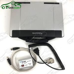 Herramienta de Diagnóstico Lista para Usar: Laptop Truckscan CF19 y Programador ZAPI F01183A con Cable de Datos USB, Lector de Códigos para Windows 10 - Product Image 5