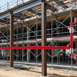 Braccio di Supporto per Paranco Elettrico in Acciaio, Capacità 1320 Libbre, Girevole a 180 Gradi, per Sollevamento Ponteggi e Uso Edile - Product Image 2