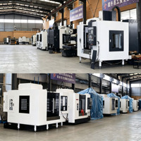 Centre d'usinage vertical CNC VMC850 VMC840, machine de fraisage CNC 3 axes pour pièces métalliques, machine-outil CNC