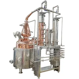 ماكينة التقطير النحاسي متعددة الوظائف ماكينة التقطير الصينية لتقطير الخمر والجين والفودكا والويسكي