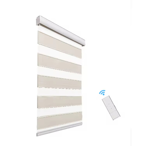 Smart <b>Window</b> Automatic Blackout Day and Night Cordless Roller Shades Blinds - Product Image 1