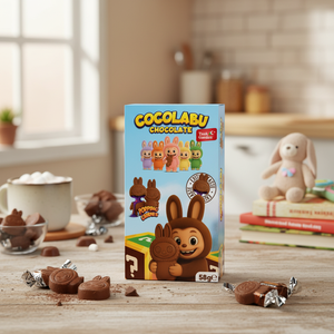 Cocolabu Premium Sweet Solid Milk <b>Chocolate</b> Bites Candy - Product Image 3