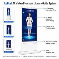 Terminal Interactif Numérique Tout-en-un AI pour Bibliothèque Virtuelle 24h/24, Créateur de Contenu