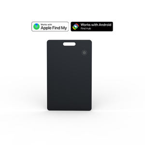 Carte de localisation intelligente ultra-mince à double système de charge sans fil pour Apple Find My et <span class=keywords><strong>Google</strong></span>, pour clés, portefeuille, bagages - Product Image 1