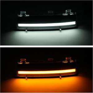 Feux de position latéraux à LED 350z, réflecteur de pare-chocs avant blanc/ambre, feux de jour et clignotants pour <span class=keywords><strong>Nissan</strong></span> 350z LCI 2006-2009 - Product Image 5