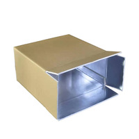 Boîte en carton d'expédition en aluminium isolé thermiquement avec mousse EPE/EPS pour aliments congelés, poissons, légumes