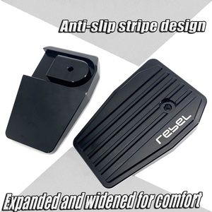 Haute qualité moto large repose-pieds pédales reste repose-pieds accessoires pour honda CMX300/500 <span class=keywords><strong>2021</strong></span>-2022 - Product Image 5