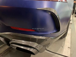 High Quality Dry Carbon Body Bra-bus Kit Front Lip Side Skirt Rear Lip Rear Diffuser <strong>Spoiler</strong> for Mercedes-Benz AMG GT50 - Product Image 6