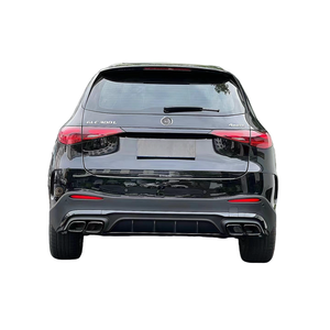 SKY 2023-2025 Kit Carrozzeria <span class=keywords><strong>Mercedes</strong></span> GLC <span class=keywords><strong>Classe</strong></span> X254 <span class=keywords><strong>AMG</strong></span> GLC63S Grigio Paraurti Anteriore e Diffusore Posteriore con Clip, Montaggio Universale, Nuovo - Product Image 4