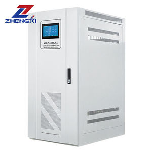 Сервостабилизатор ZX SBW-N-100KVA 150 кВА переменного тока, 380 В, <span class=keywords><strong>3</strong></span> фазы, ЖК-дисплей, Регулятор высокого компенсирующего напряжения для электрослужбы - Product Image 2