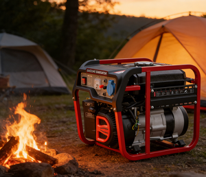 Knight 1KW Single Phase Portable 4-Stroke Air-Cooled <b>Gasoline</b> <b>Generator</b>-50Hz 220V 9L Recoil Start Super Long Warranty - Product Image 4