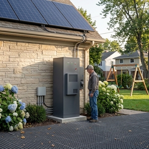Industrial Solar <b>Energy</b> <b>Storage</b> <b>System</b> 62kWh 105kWh Hybrid Lithium Ion Battery Off Grid Air Cooling IP55 6000 Cycles - Product Image 3