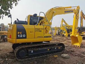Excavatrice Komatsu PC120 d'occasion importée du Japon, excavatrice sur chenilles hydraulique Komatsu PC120-6 PC120-8 en stock - Product Image 1