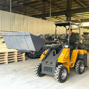 รถตักล้อยางขับเคลื่อน 4 ล้อ ขนาด 1200 กก. ขายดี รถตักขนาดเล็ก 800 กก. แบบไฮดรอลิกยืดหดได้ พร้อม EPA/CE - Product Image 6