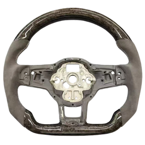 Volante de Fibra de Carbono para Volkswagen CC MAGOTAN VW Golf 6 Golf 7R MK6 MK7 MK7.5 <span class=keywords><strong>Polo</strong></span> Tiguan Passat GTl - Product Image 6