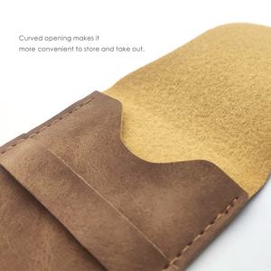 איכות גבוהה oem odm נייד רך משקפיים מעור המקרים פשוט מלבן דפוס מוצק סגנון קלאסי משקפי שמש - Product Image 5