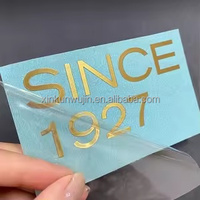 Autocollants de transfert de logo en nickel électro-plaqué ultra fins, autocollants métalliques adhésifs pour le marquage des bouteilles en verre