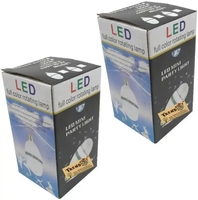 E27 Cristal 3W Lampe Magique 3W Lampe de Projection Colorée Mini 3W Colorée Rotation Automatique RGB LED Ampoule Lumière de Scène