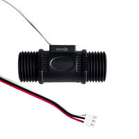 Üretici FM-HL2402W Sıvı Akış Sensörü 1.5L-40L/dk Hall Etkisi 3.3V-24V NPN Çıkışlı Su Arıtma ve Dağıtım Sistemi için