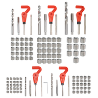 Kit d'outils de réparation de filetage de véhicule de haute qualité 131 pièces clé à tarauder et manchon de vis de taraudage pour réparation