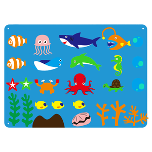 Montessori tương tác chơi Kit cho trẻ em tường treo giáo dục học tập đặt trẻ mới biết đi 'cảm thấy bận rộn Cuốn Sách Đầu trang trại câu đố sách - Product Image 1