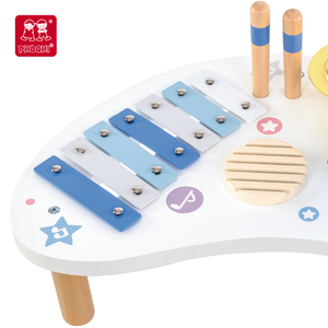 <span class=keywords><strong>New</strong></span> phoohi đến trung tâm âm nhạc chơi nhạc cụ thiết lập Unicorn trẻ em giáo dục bằng gỗ trống đồ chơi - Product Image 5