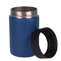 Refroidisseur de canettes de bière 375 ml en acier inoxydable à double paroi isolé, personnalisable avec logo, pour canettes australiennes (bière, cola)