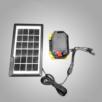 Banque d'énergie solaire de haute qualité 6V 2.1A dispositif de sortie Usb Banque d'énergie solaire portable Activités de plein air Charge à tout moment n'importe où