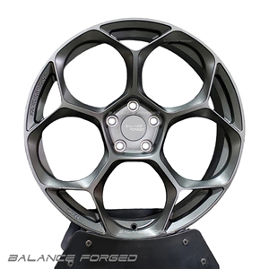 Cerchi 5x114.3 in lega di alluminio con finitura lavorata, da 16, 17, 18, 19, 20, 21, 22 pollici, sfalsati o quadrati, forgiati, per Tesla Model 3 - Product Image 4