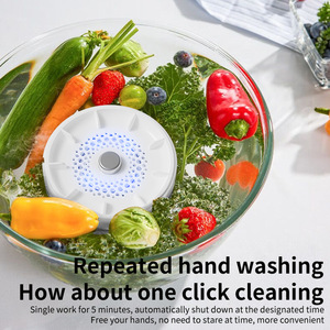 Machine à laver les fruits <span class=keywords><strong>et</strong></span> légumes portable USB, purificateur d'eau à un clic, élimination des résidus de pesticides, stérilisateur alimentaire pour le <span class=keywords><strong>nettoyage</strong></span> - Product Image 5