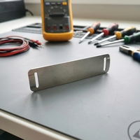 Plaque de marquage Kableclip KL en acier inoxydable détachable de 3,5 pouces x 3/4 pouce pour applications électriques industrielles