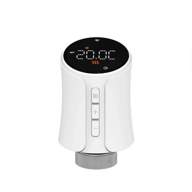 Tuya Smart WiFi Thermostatic Radiator Valve Programmable Temperature Controller Alexa Google Home Support Remote Control