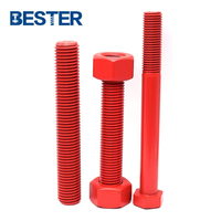 Revêtement Tefln Spécification Zinc Plaqué B7 Couleur Rod Couleur Barre Ronde Double Extrémité Goujon Boulon